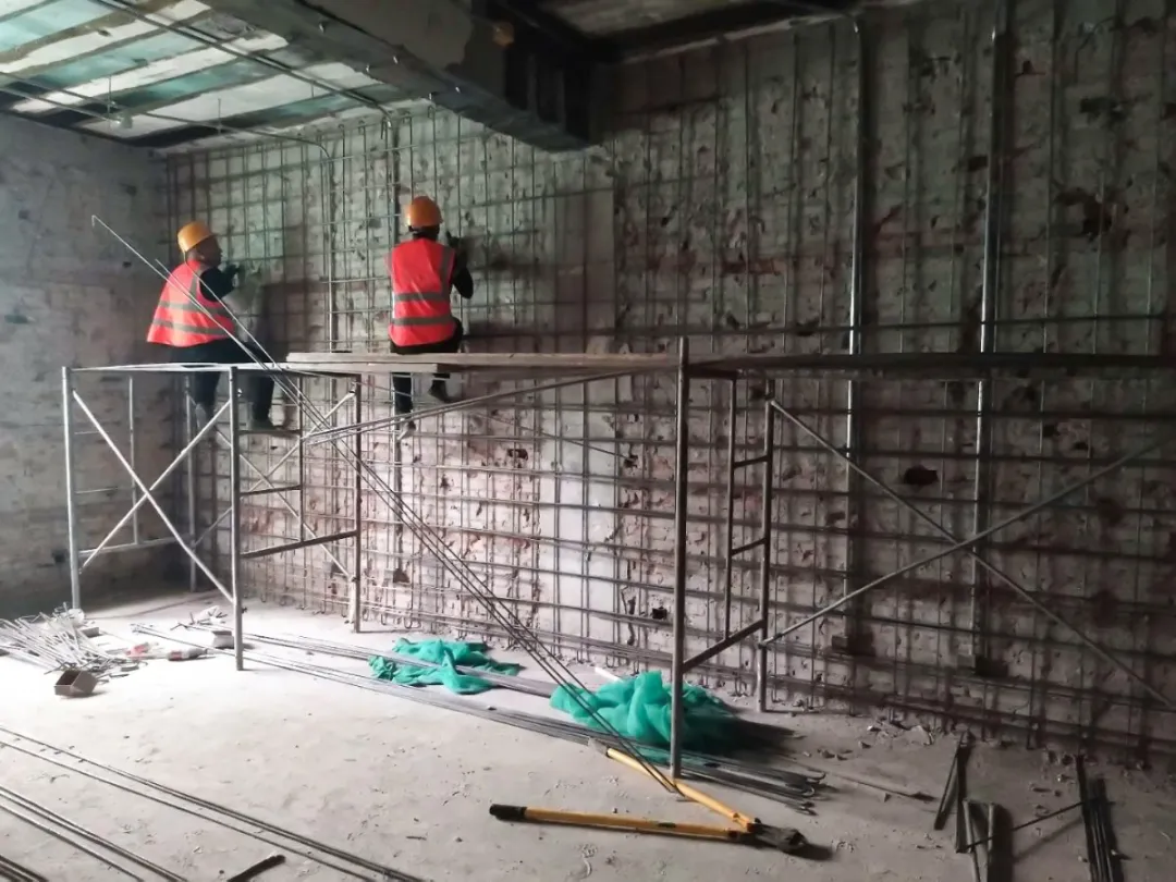 加固施工現(xiàn)場(chǎng) 加固施工現(xiàn)場(chǎng)